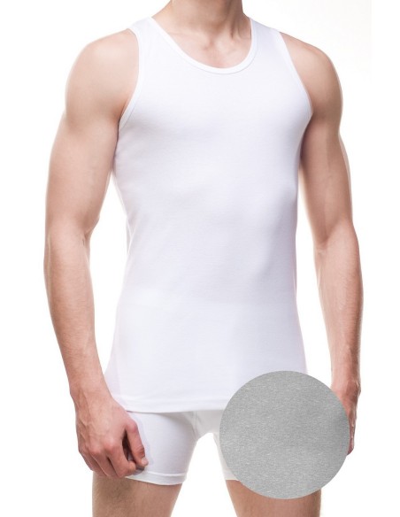 Podkoszulek męski bezrękawnik Cornette Authentic 213 Ribbed 