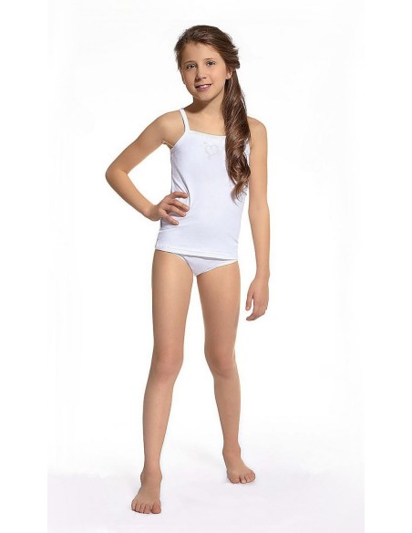 Komplet dziewczęcy podkoszulka i majtki Cornette Young 774/01 