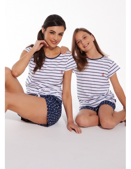 Piżama girl kids kr 245/103 Marine Cornette 