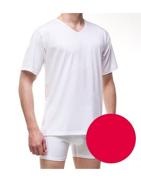 Koszulka męska krótki rękaw Cornette Authentic 201 4xl-5xl