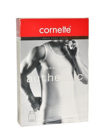 Podkoszulek męski bezrękawnik Cornette Authentic 213 Ribbed Big 