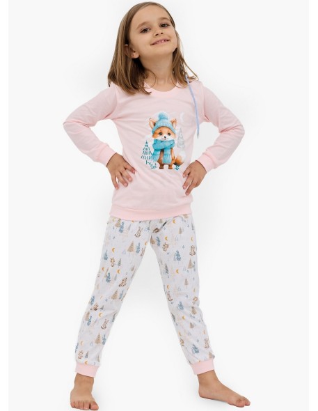 Piżama girl kids dr 594/192 fox Cornette