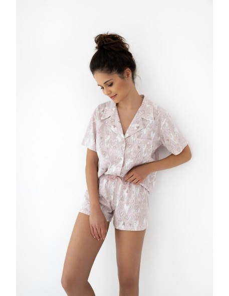 Piżama agatha kr/r s-xl rozpinana Sensis