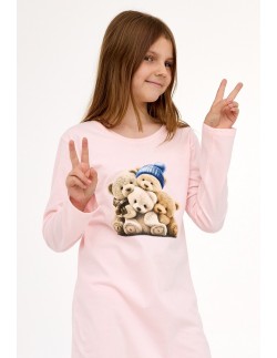 Shirt young girl 258/196 bears 2 dł/r 134-164 Cornette 2