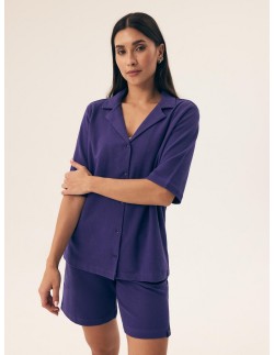 Piżama ladies 43348 nilsa 2 kr/r s-l rozpinana Henderson