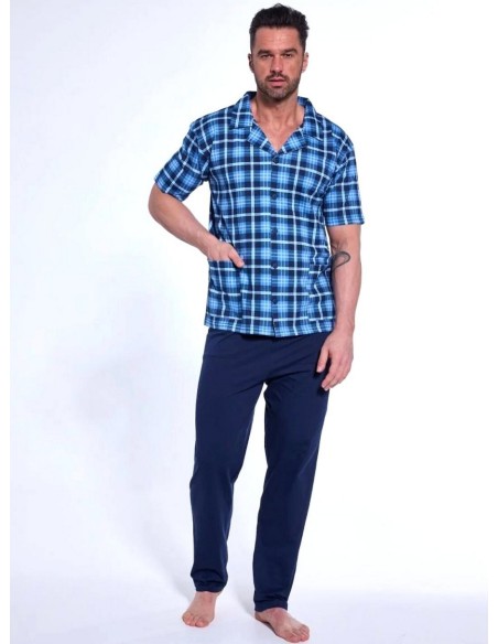 Piżama 318/53 kr/r 3xl-5xl męska rozpinana Cornette