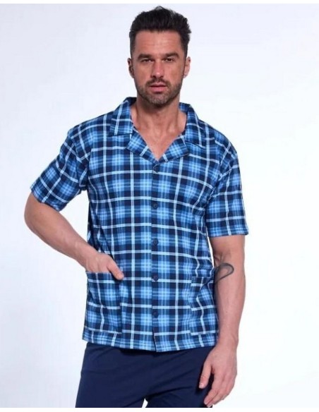 Pajamas 318/53 kr/r 3xl-5xl men's rozpinana Cornette