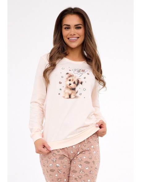 Pajamas 671/431 sweet dog dł/r s-2xl women's...