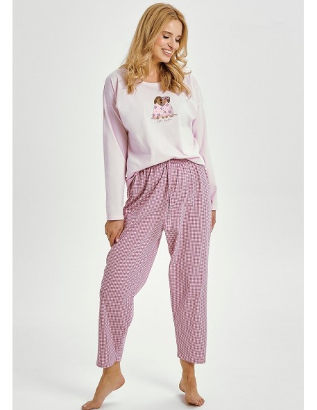 3434 piżama damska długa elisa s-xl Taro