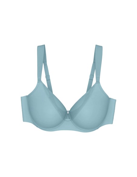 Soft minimizer bra Triumph True Shape Sensation T W01 silver blue