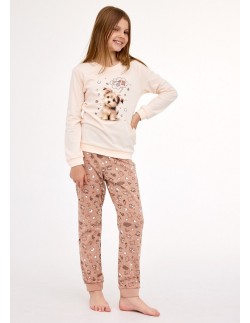 Piżama girl young dr 592/193 sweet dog Cornette