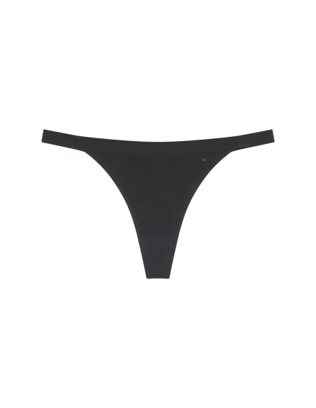 Triumph thong Smart Natural Brazilian String  black