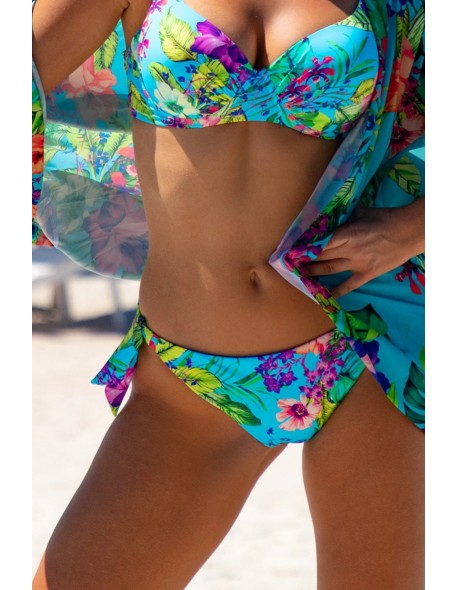 Majtki kąpielowe figi wiązane po bokach...