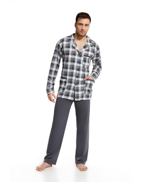 Pajamas 114 dł/r 3xl-5xl men's rozpinana Cornette