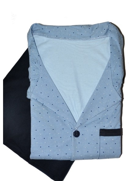 Pajamas 114 dł/r 3xl-5xl men's rozpinana Cornette