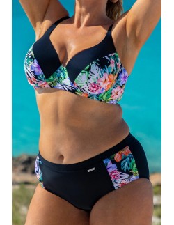 Dwuczęściowy kostium kąpielowy wyszczuplający z wysokim... 2