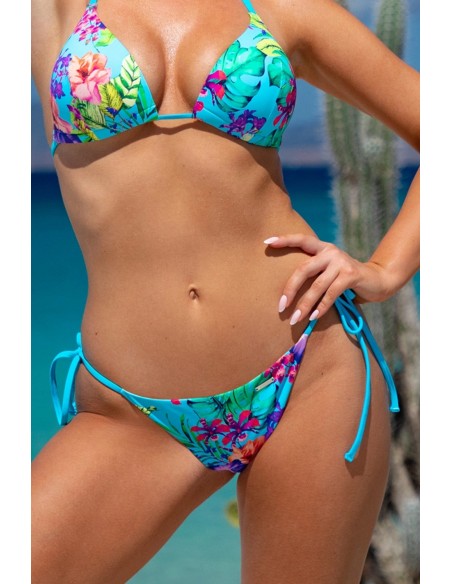 Majtki kąpielowe figi wiązane po bokach sznureczkami kolekcja mix&match Primo