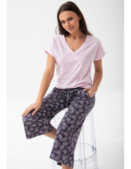 Piżama 314 kr/r m-2xl w25 damska Luna