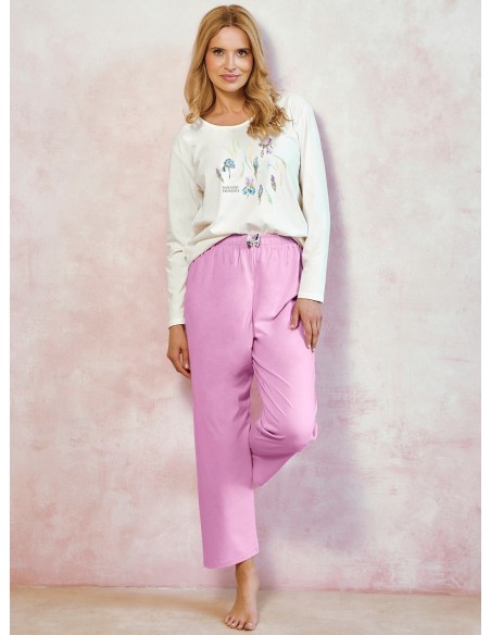 3459 piżama damska długa monica s-xl Taro