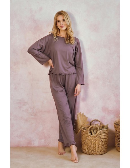 3439 pajamas women's long zoya s-l Taro