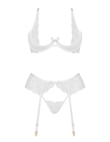 Rose set white Beauty Night Fashion