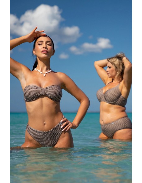 Dwuczęściowy kostium kąpielowy bikini bez...