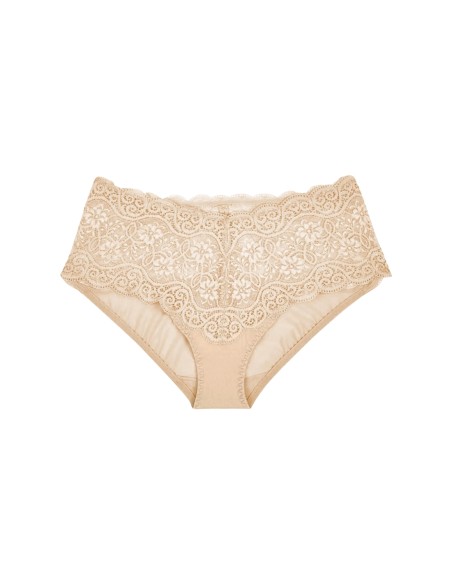 Triumph Amourette 300 Maxi X skin - koronkowe majtki z wysokim stanem