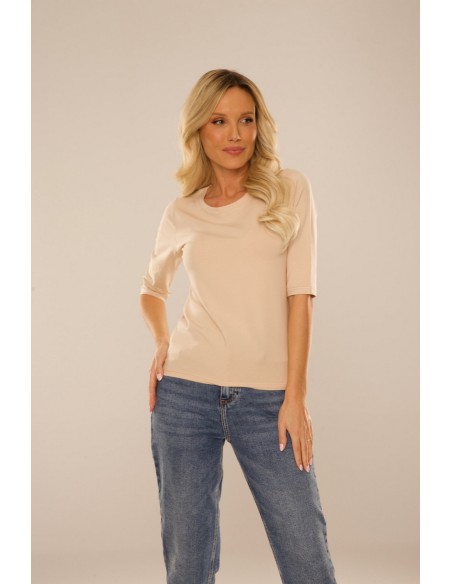 859 blouse lottie 1/2 sleeve De Lafense
