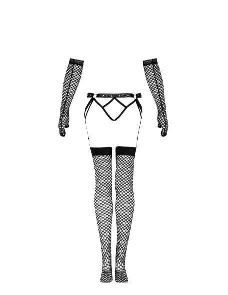 Pas with pończochami black Nemalia LivCo...