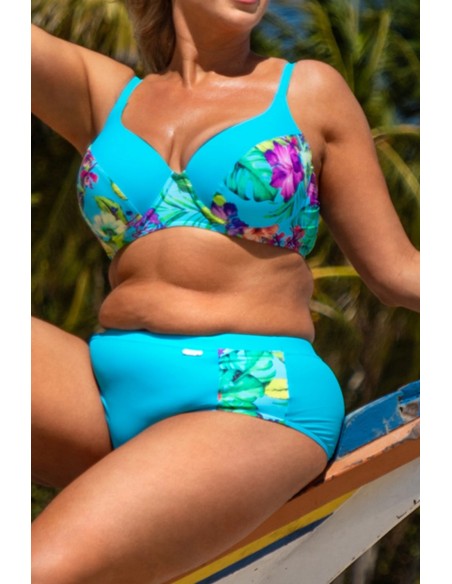 Dwuczęściowy kostium kąpielowy wyszczuplający z wysokim stanem Primo