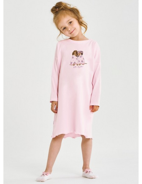 3509 shirt for girls jasmina 104-140 Taro