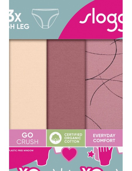 Briefs go crush high leg c3pack v002 Sloggi