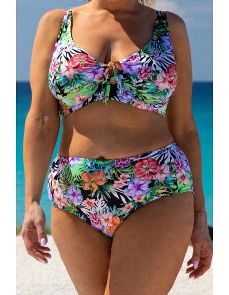 Majtki kąpielowe figi z wysokim stanem kolekcja...