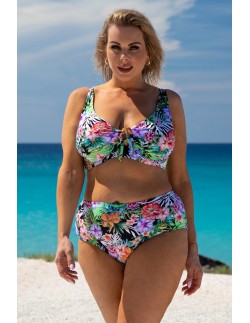 Majtki kąpielowe figi z wysokim stanem kolekcja mix&match... 2