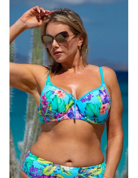 Biustonosz kąpielowy z miękkiej pianki kolekcja mix&match Primo