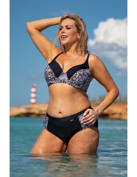 Dwuczęściowy kostium kąpielowy wyszczuplający z...