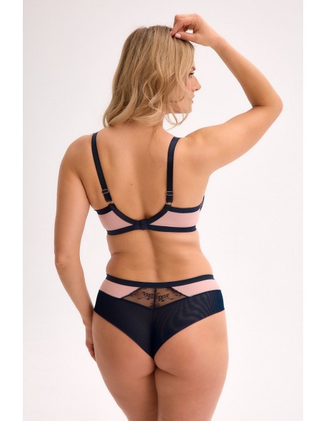Bra soft balconette frida art. 1274 navy blue Gaia