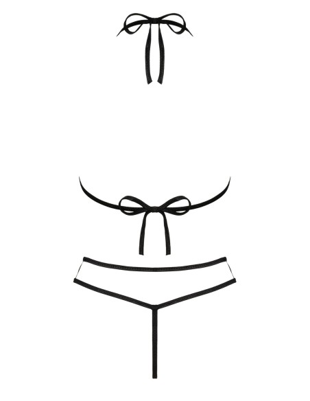 Jimena black/czarny sensual set livco corsetti fashion Livia Corsetti