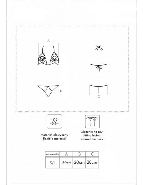 Jimena black/czarny sensual set livco corsetti...