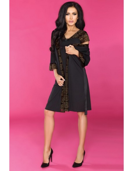 Bathrobe finvarra lc 90234 gold flower...