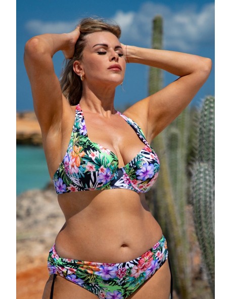 Biustonosz kąpielowy z usztywnianymi miskami...