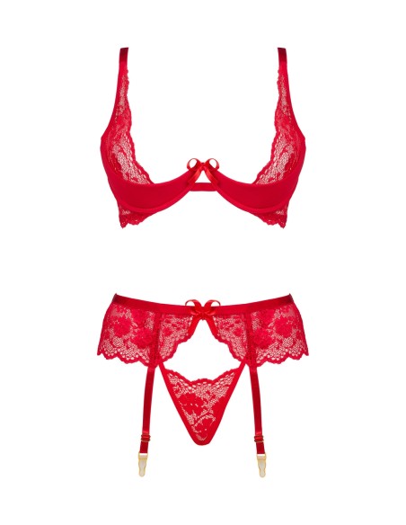 Rose set red Beauty Night Fashion