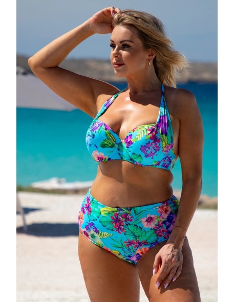 Majtki kąpielowe figi z wysokim stanem kolekcja...