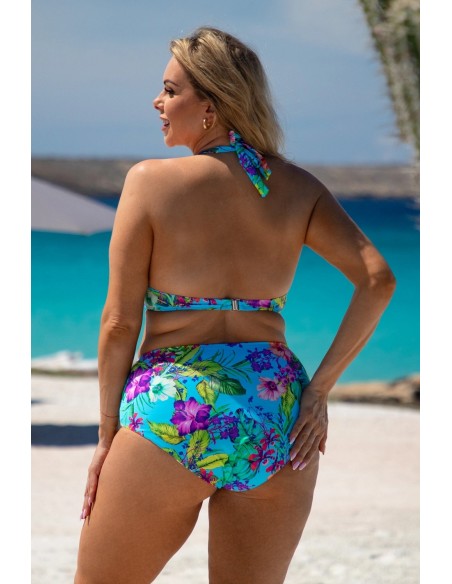 Majtki kąpielowe figi z wysokim stanem kolekcja mix&match Primo