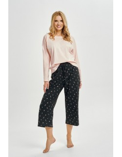 3457 pajamas women's long irene s-xl Taro