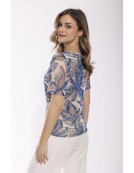 Bluzka tess wzór 4 s-3xl Emili