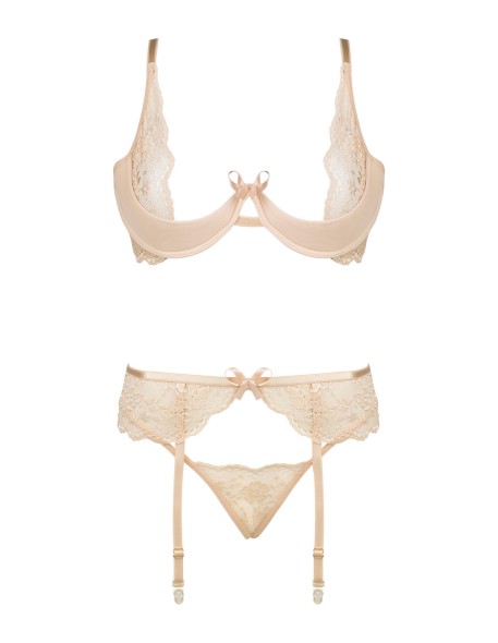 Rose set nude Beauty Night Fashion