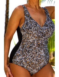 Jednoczęściowy kostium kąpielowy wyszczuplający z... 2