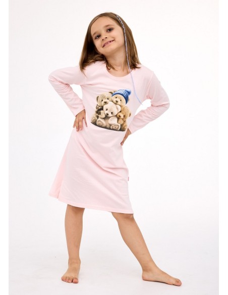 Koszula kids girl 549/196 bears 2 dł/r 98-128 Cornette