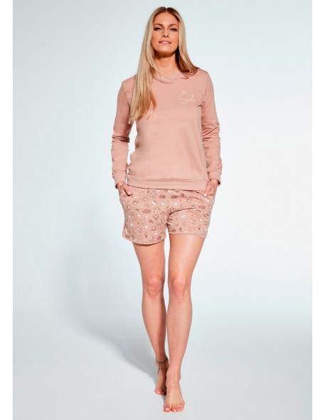 Piżama 764/353 dł/r smile 2 s-xl damska Cornette